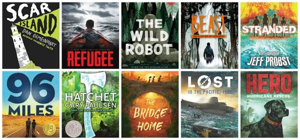 Edge-of-Your-Seat Survival Chapter and Middle Grade Books For Kids