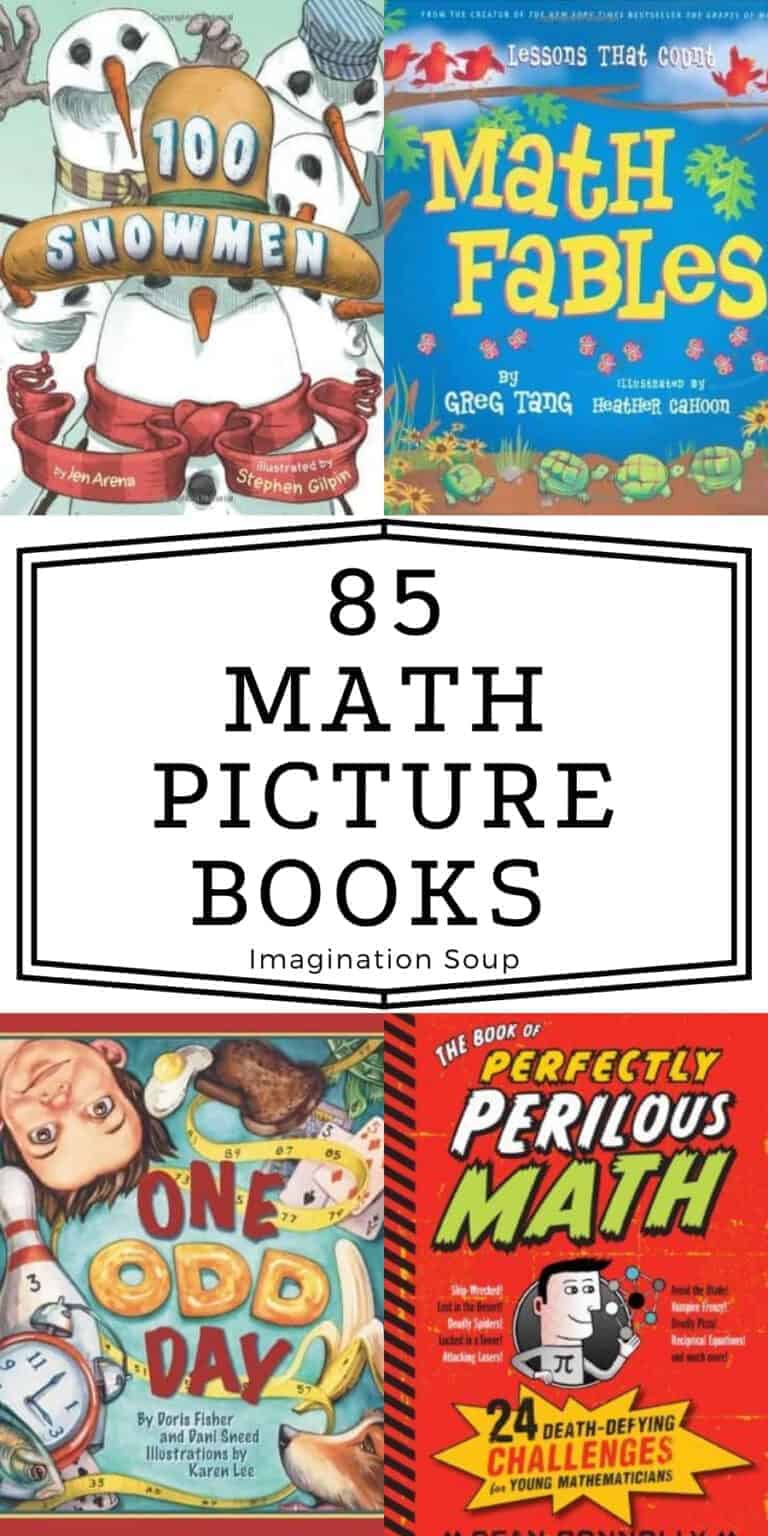 The Biggest List of the Best Math Picture Books EVER | Imagination Soup