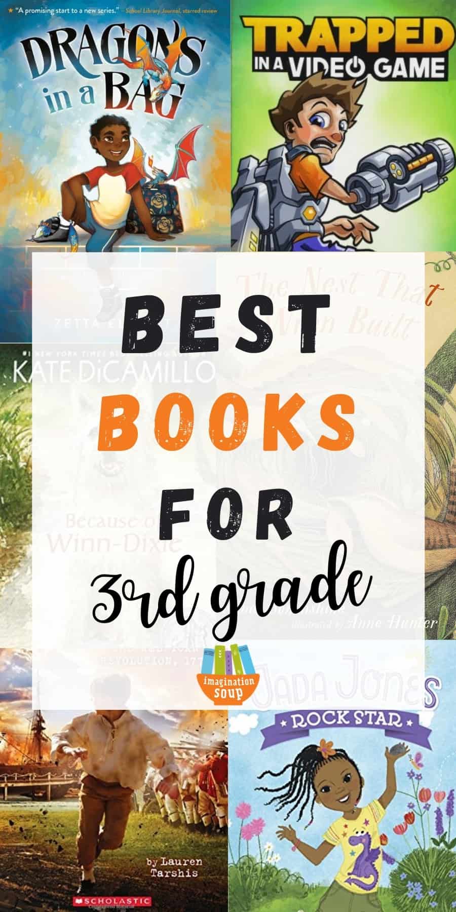 good books for 3rd grade 8 year old readers
