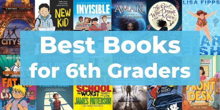 best middle grade books for 6th graders AGES 11 AND 12