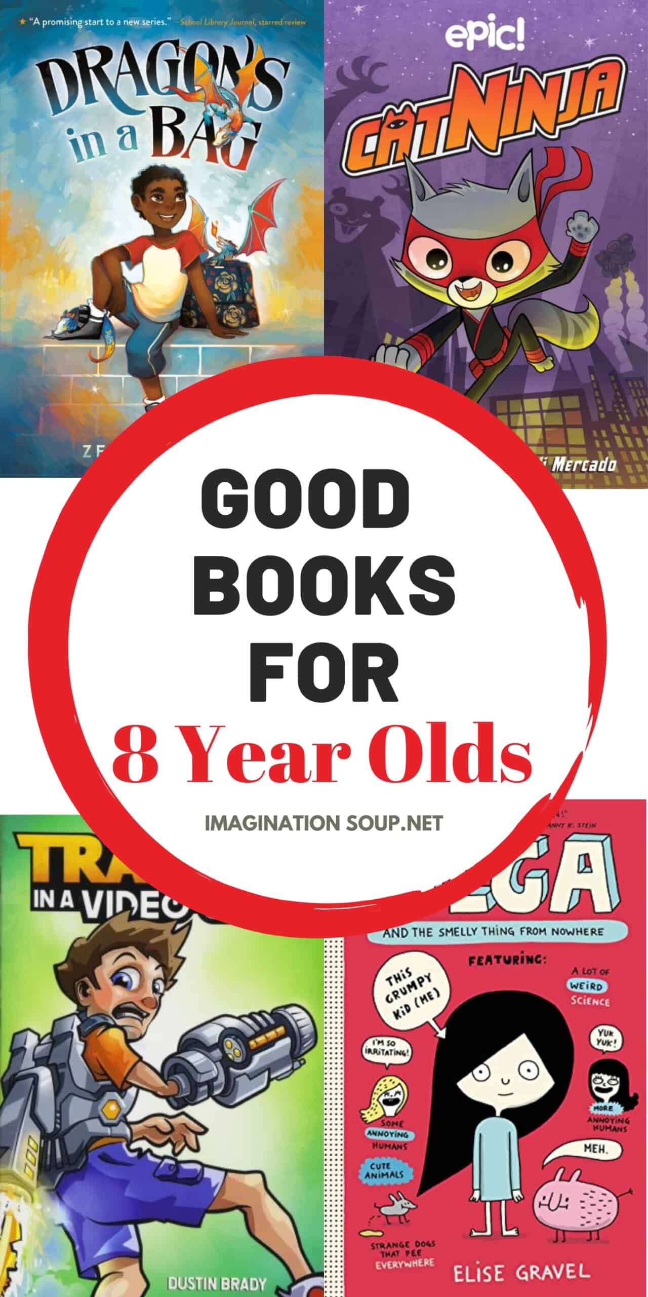 graphic novel books for 8 year olds
