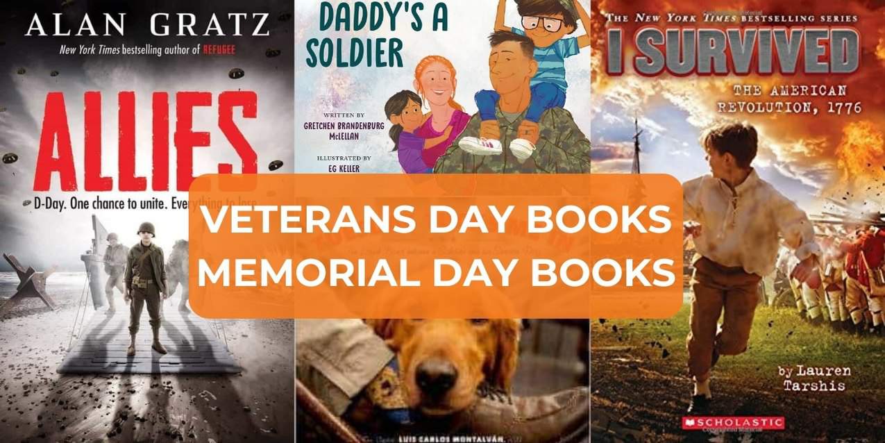 Memorial Day and Veterans Day Books for Kids