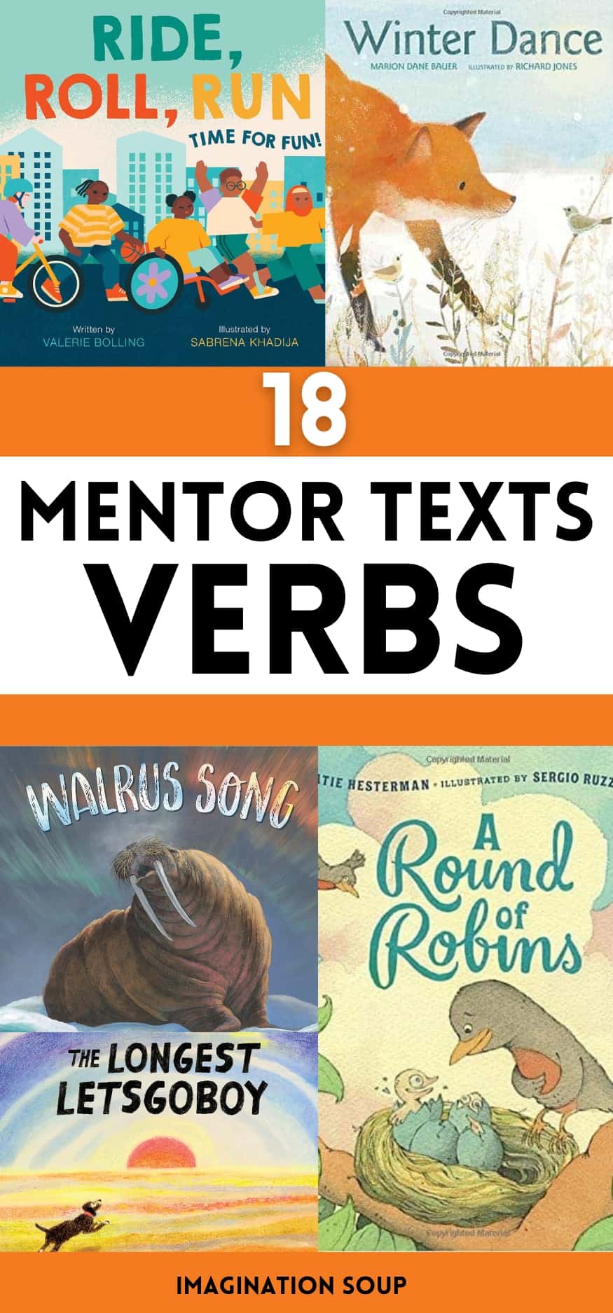 mentor texts for vivid verbs