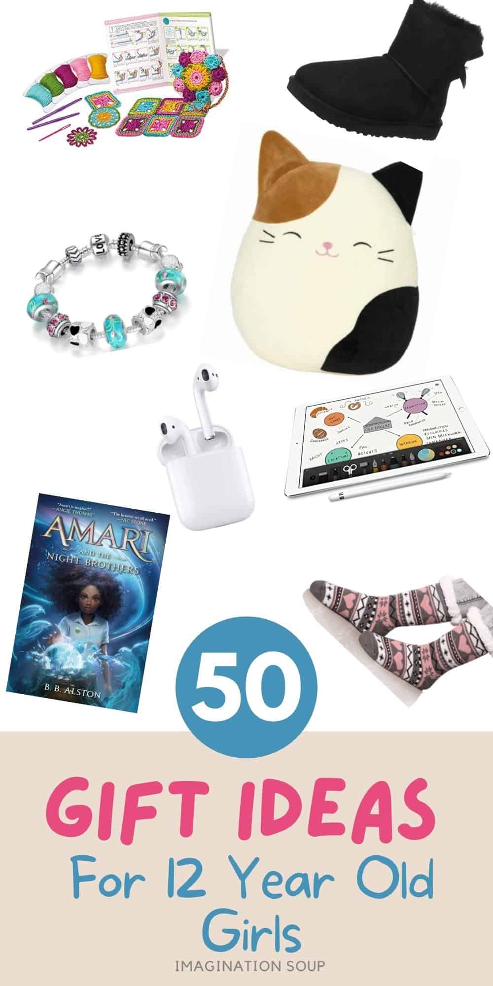 50 gift ideas for 12 year old girls