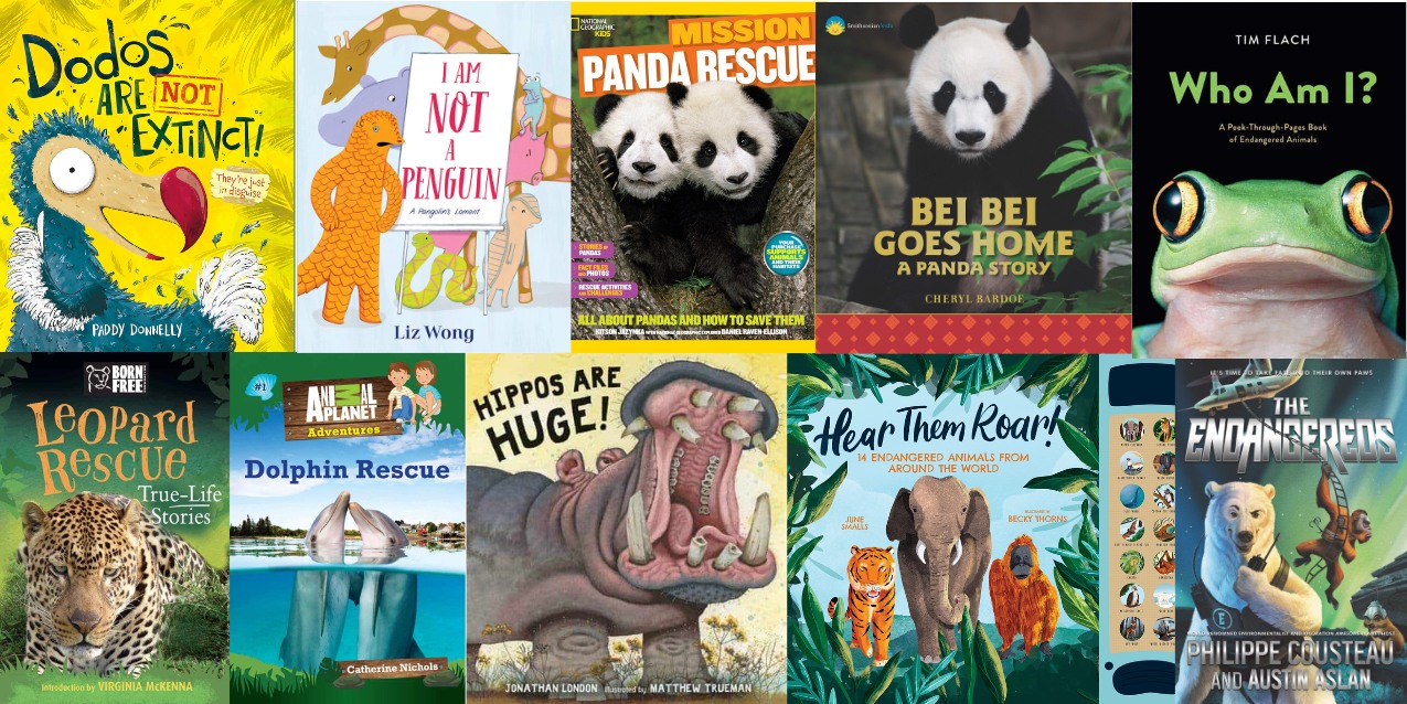 endangered animals books for kids