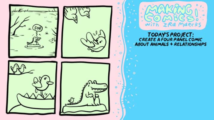 Learn to Make a 4-Panel Comic: A Guide for Kids - Imagination Soup