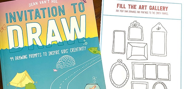 Spark Creativity with Beautiful Invitation to Draw Book