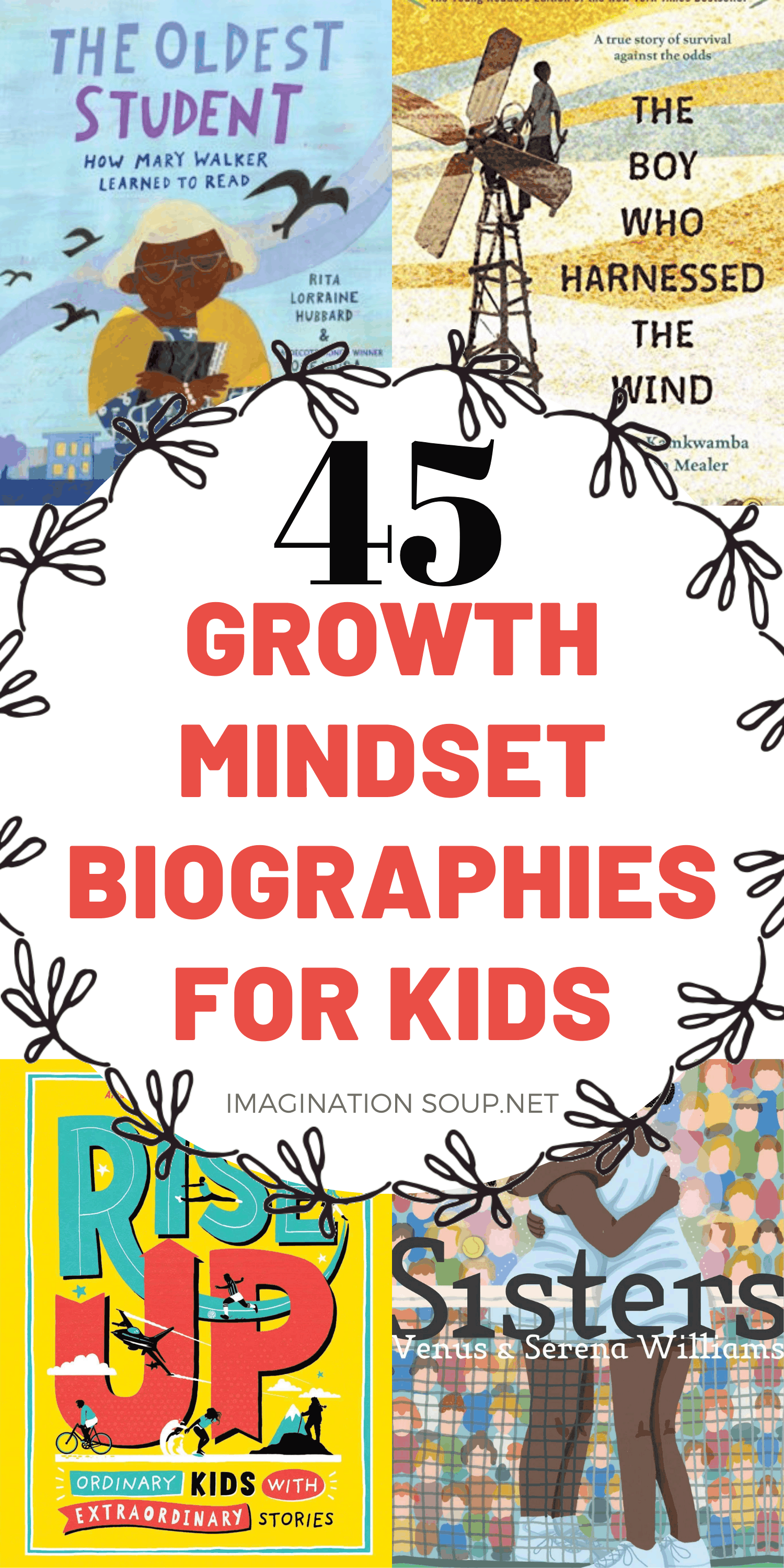 45 growth mindset biographies for kids