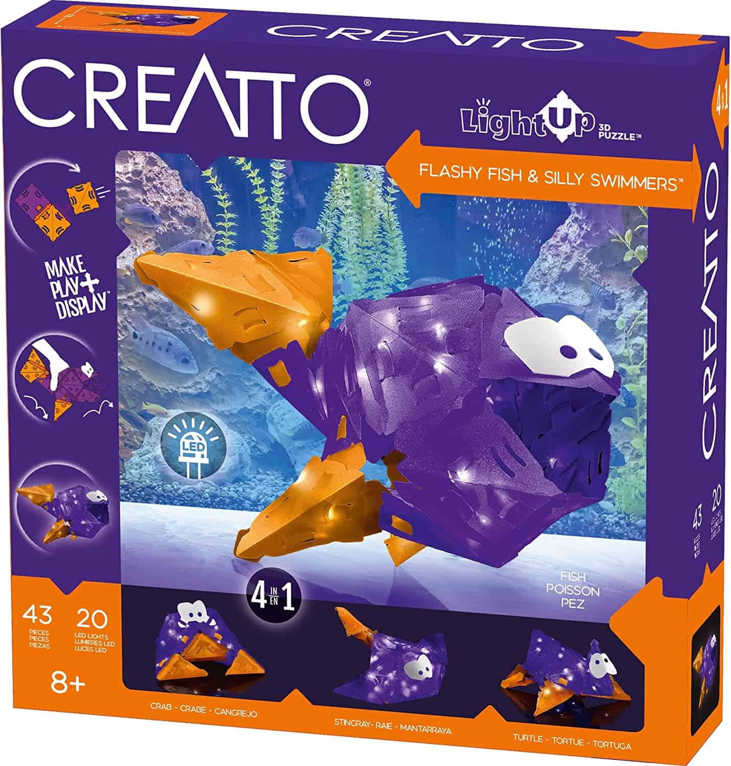 Flashy Fish Best Arts and Crafts for Kids Kits - Imagination Soup
