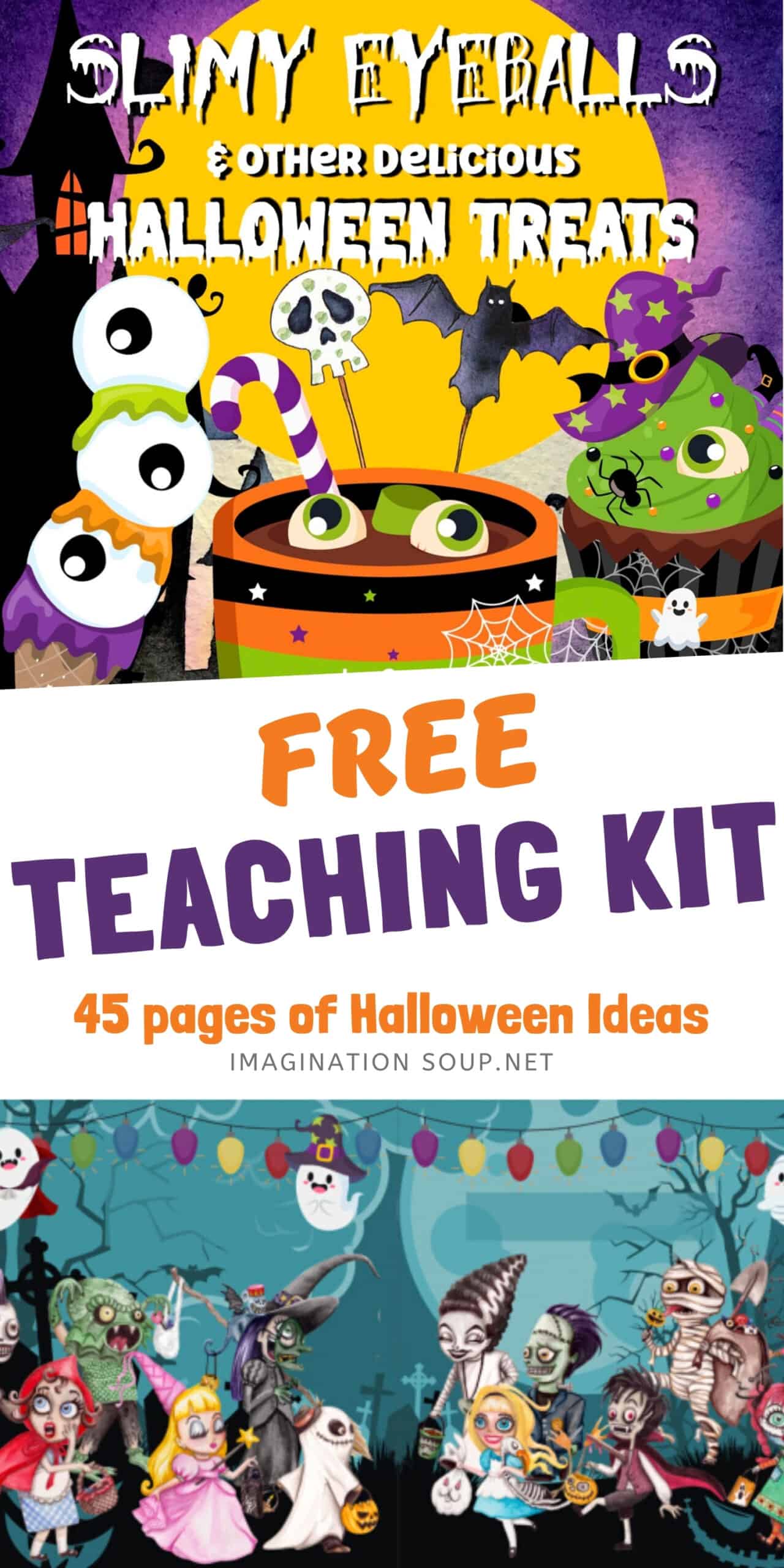 free Halloween teaching resource kit