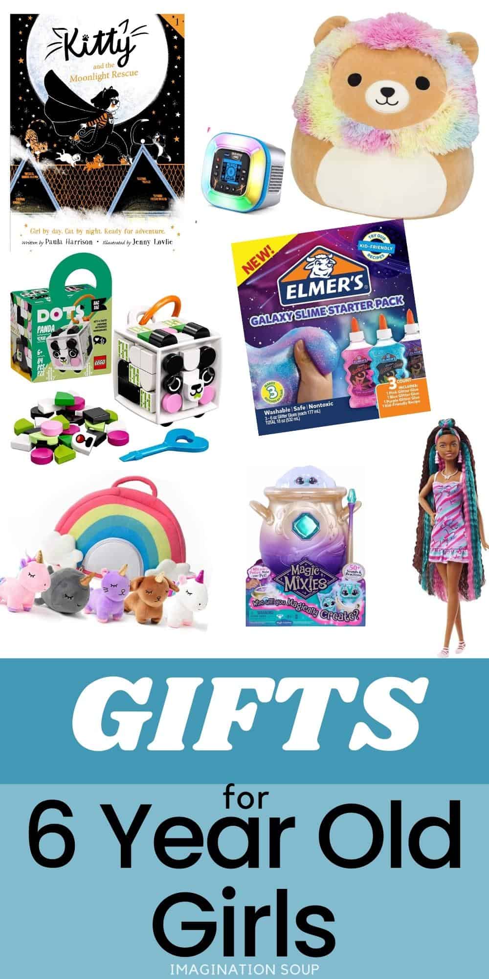 toys and book great gift ideas for 6 year old girls 