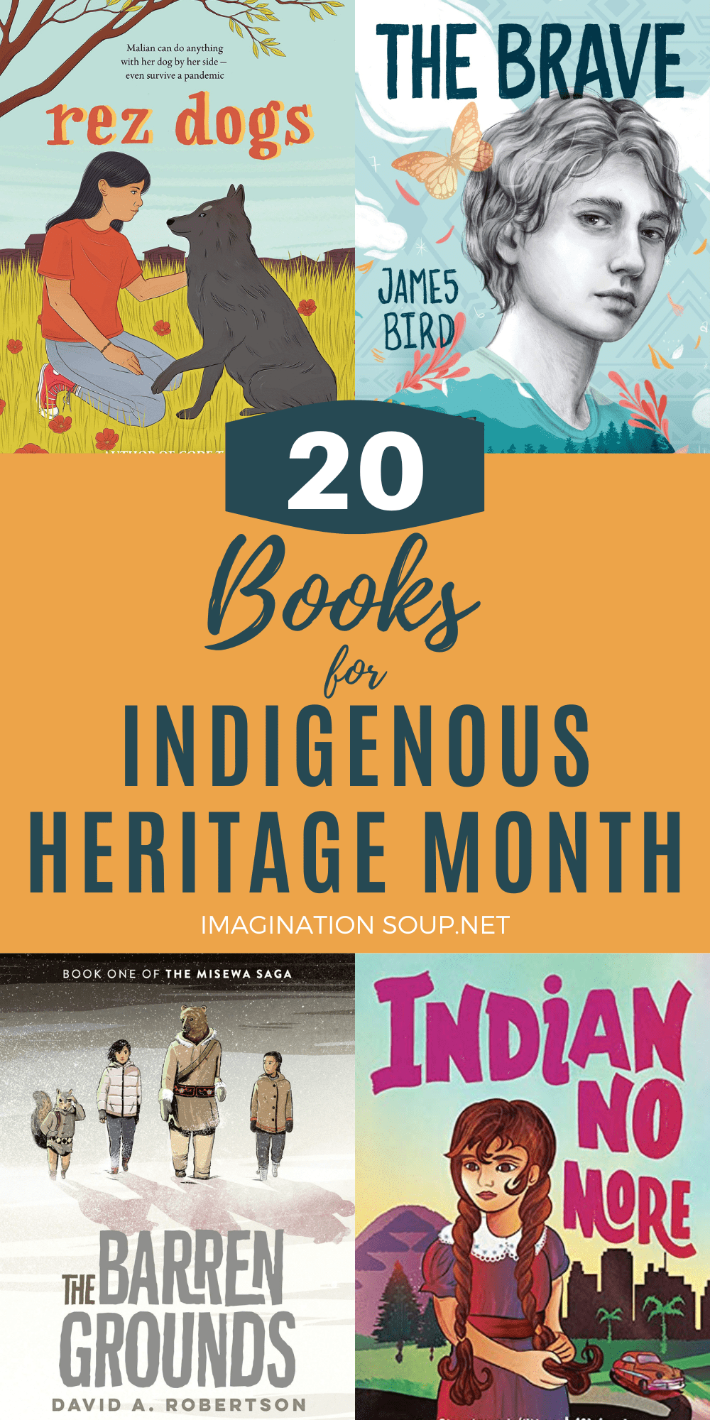 Indigenous Native American Heritage Month Books for Kids