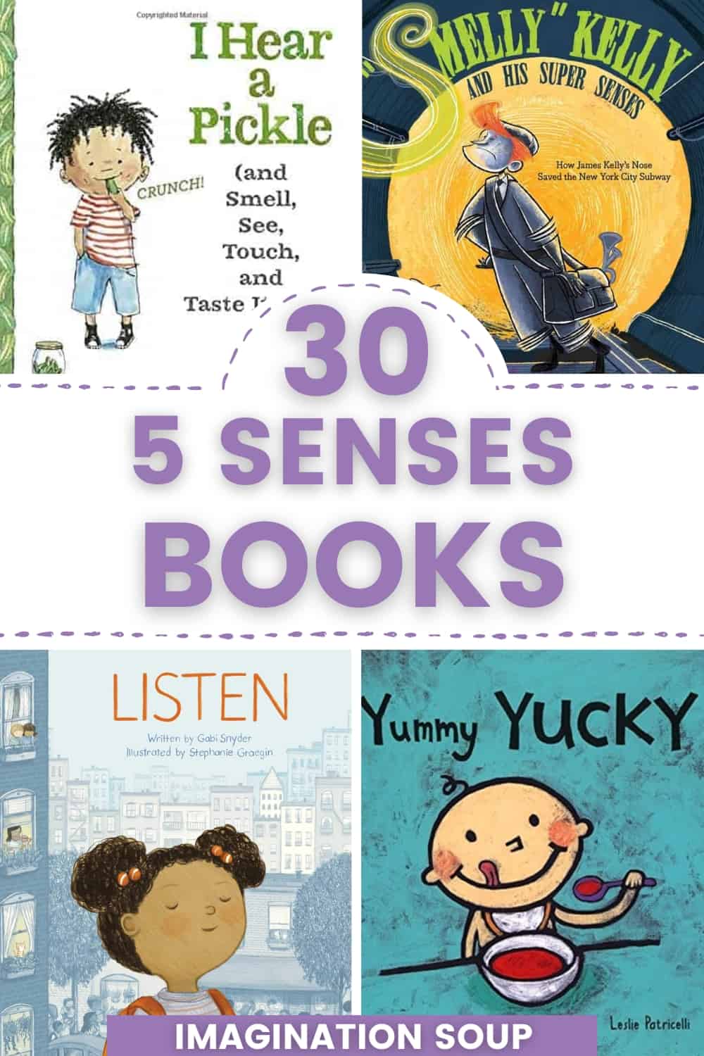 Make learning about the 5 senses fun for your kids with good books and fun sensory activities like the ideas below.


Do your preschoolers know what the five senses are yet? If not, it's always a good time to introduce, practice, and reinforce each of the 5 senses of smell, sight, taste, touch, and hearing-- and to tie those to the appropriate body parts of the nose, eyes, mouth, fingers, and ears. (These are also called the sensory organs.)