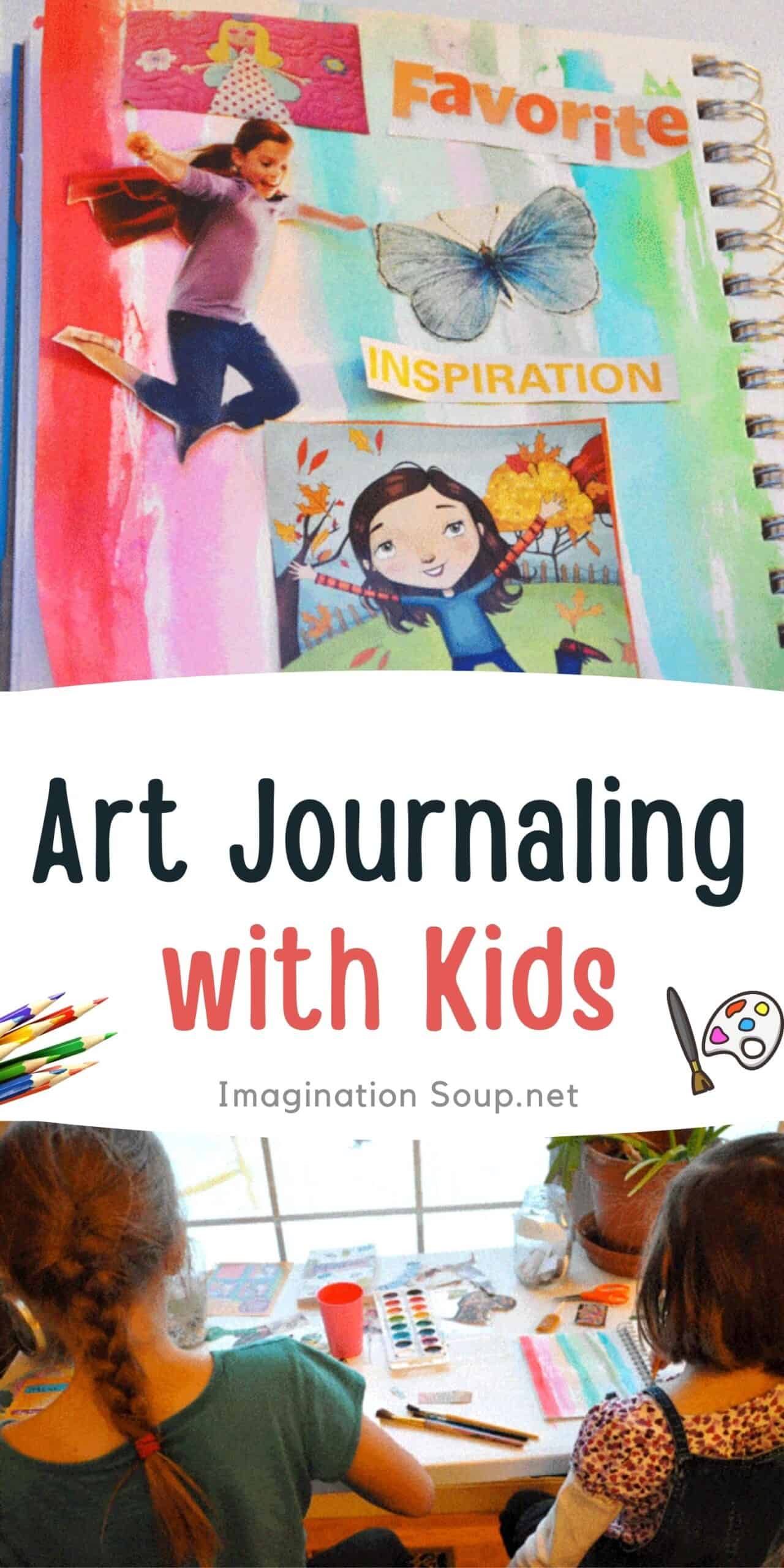 art journaling with kids