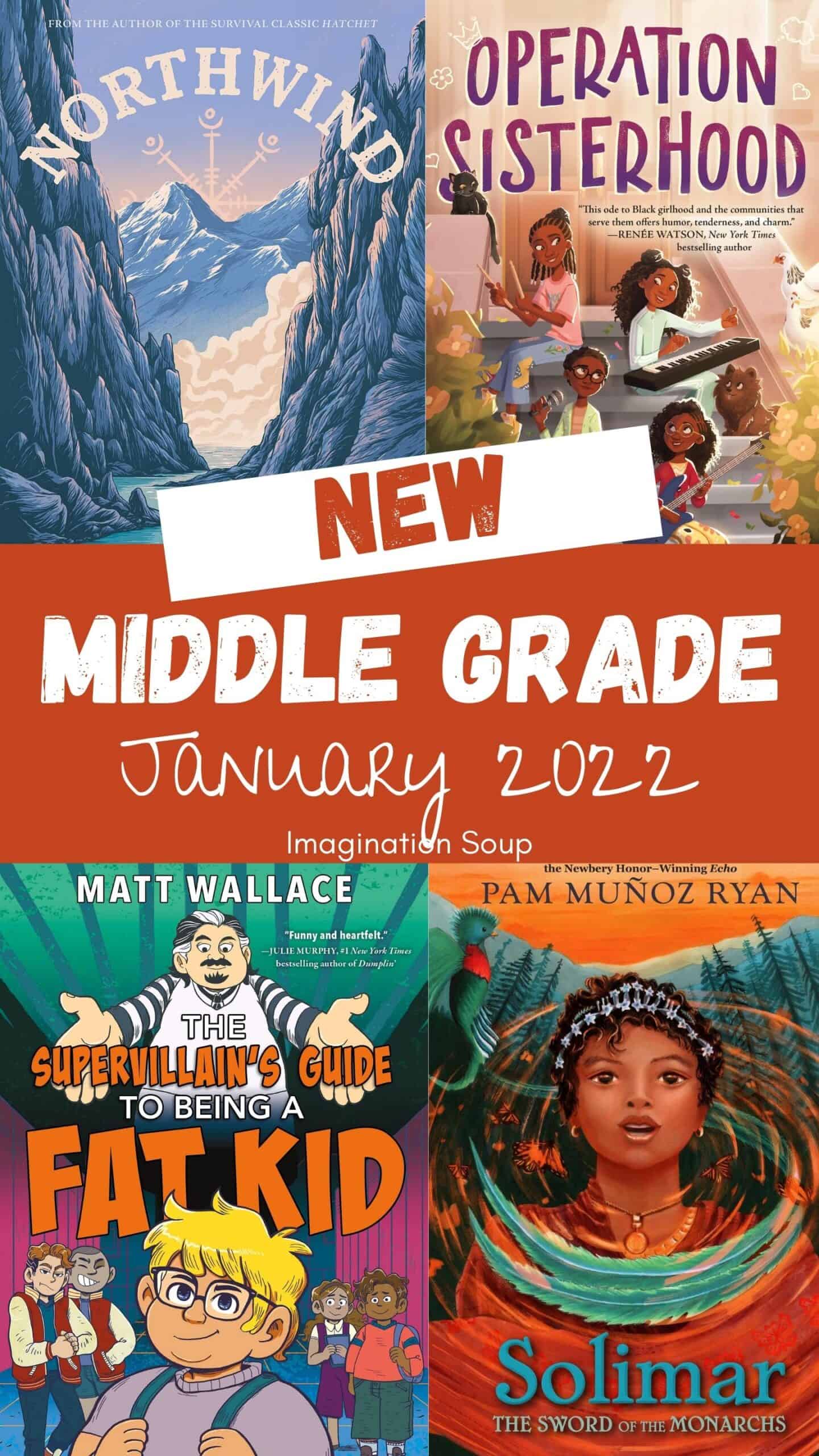 new middle grade books 2022 January