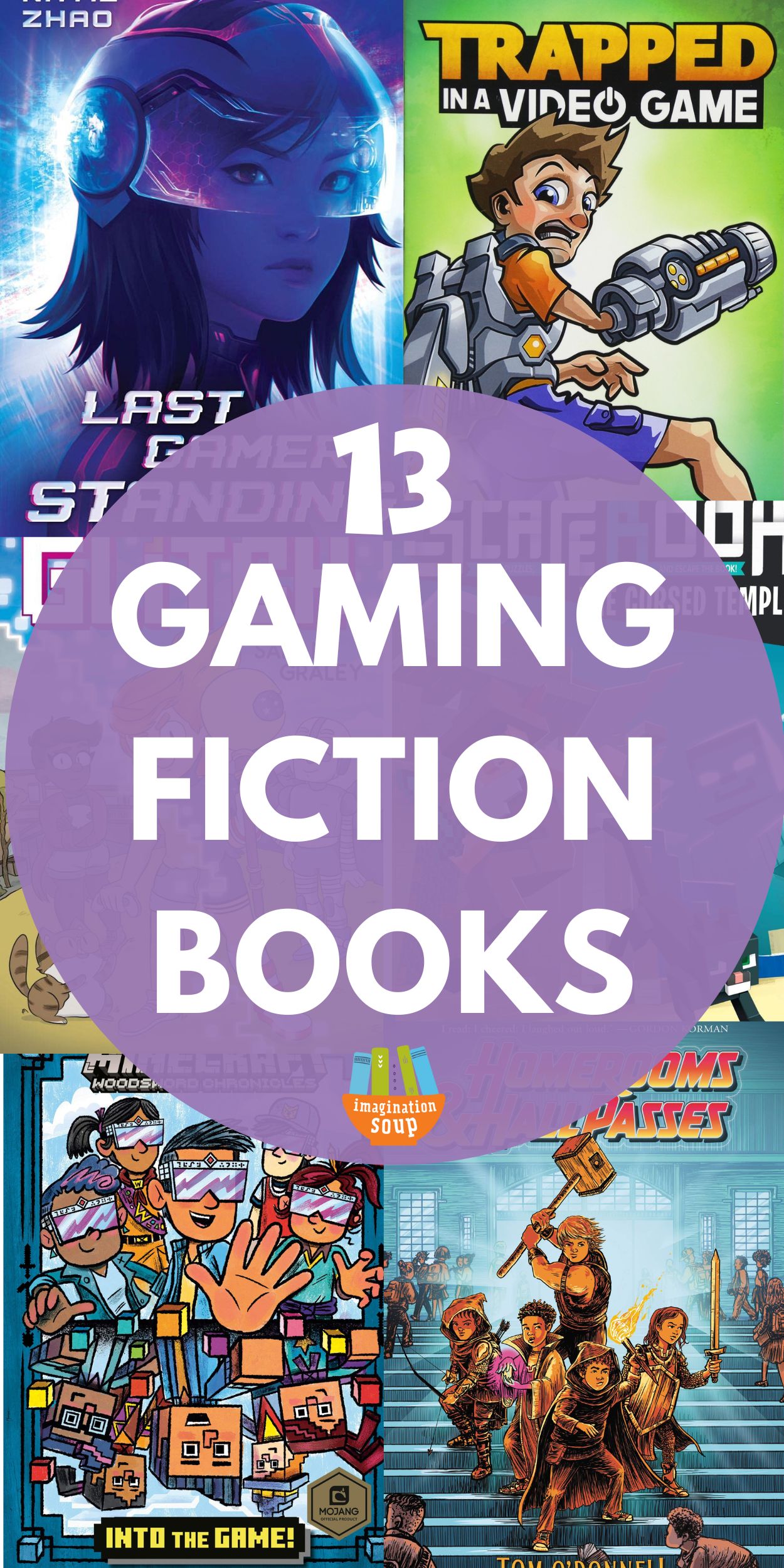 13 gaming fiction books for kids