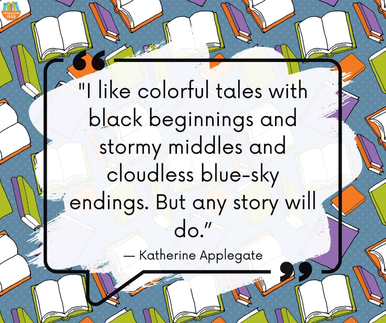 Katherine Applegate reading quote