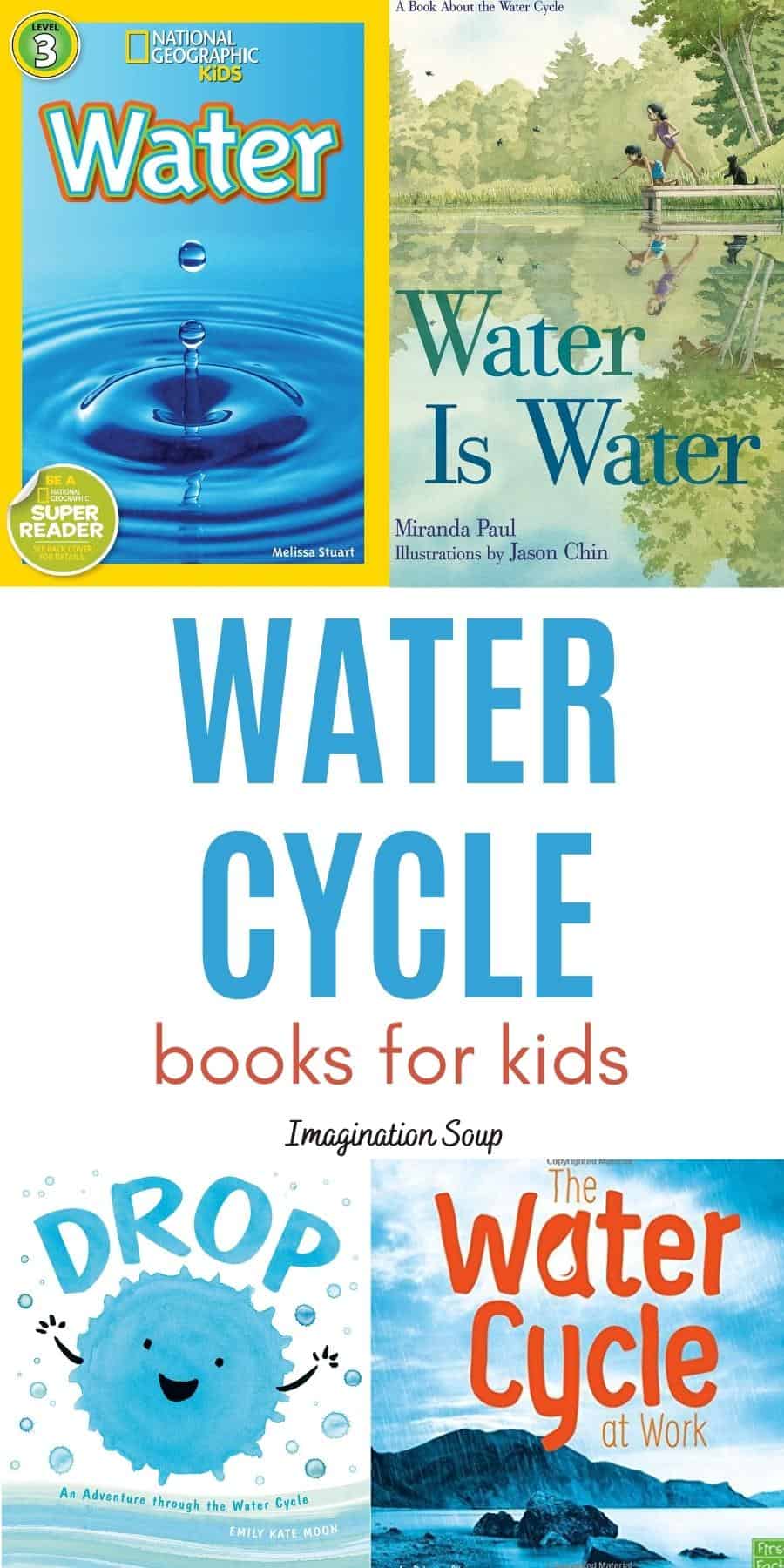 water cycle books for kids