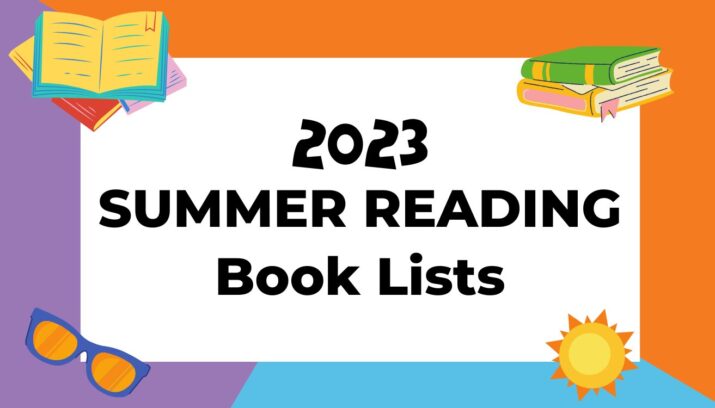 2023 Summer Reading Book Lists for Kids