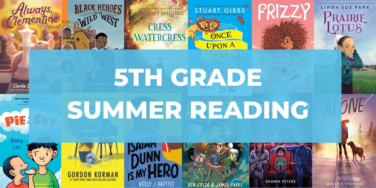 50 Best 5th Grade Books for Summer Reading
