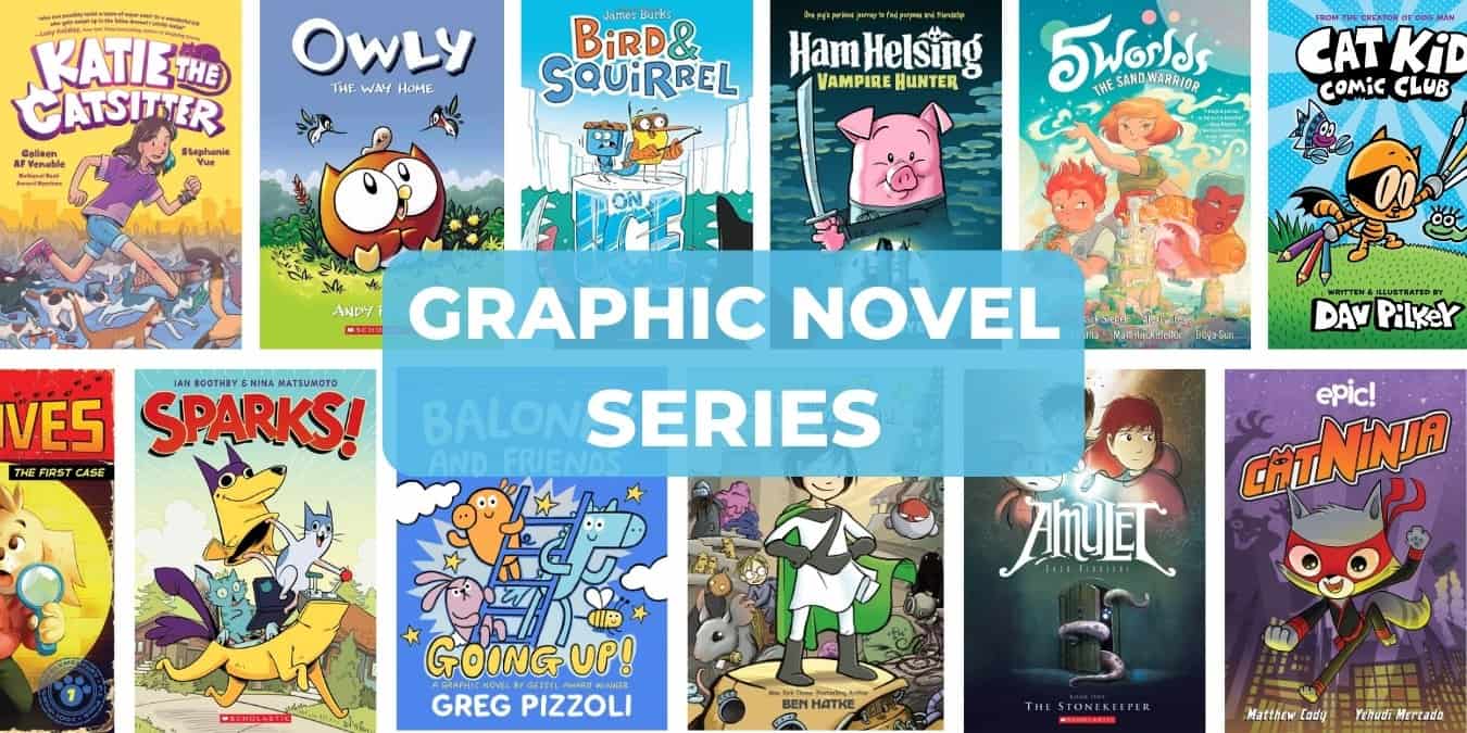 38 Popular Graphic Novel Series