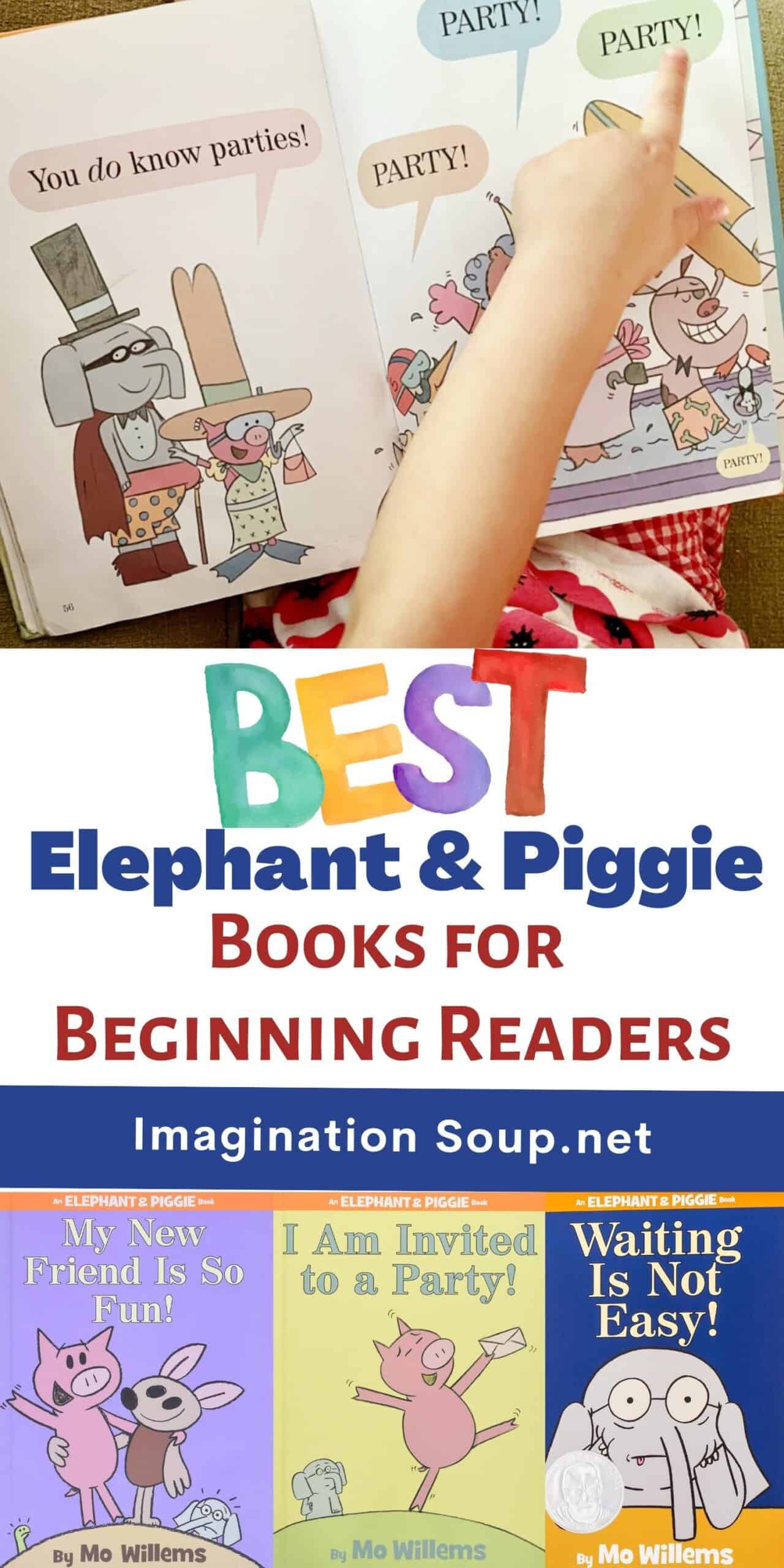 best elephant and pig books for beginning readers