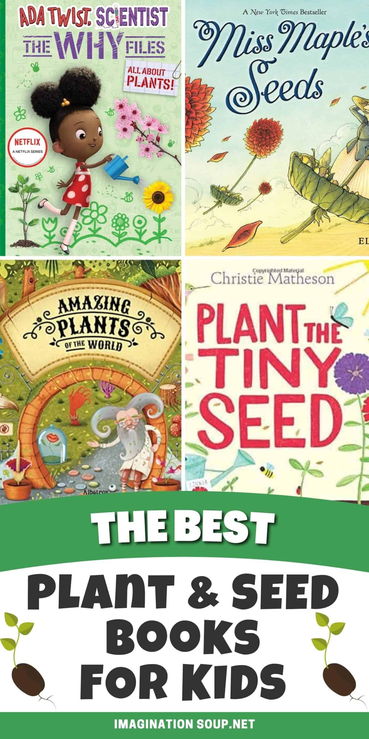 the best plant and seed books for kids