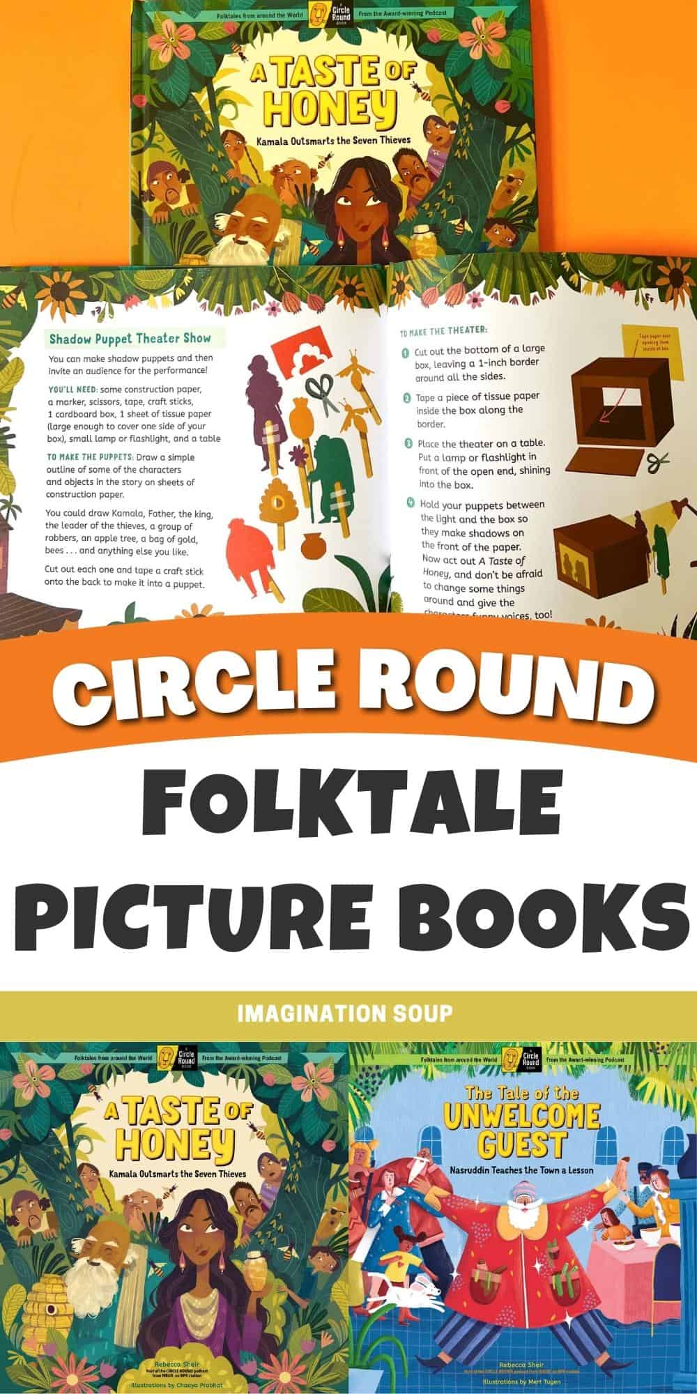 Amazing Circle Round Folktale Picture Books with Storytelling Activities