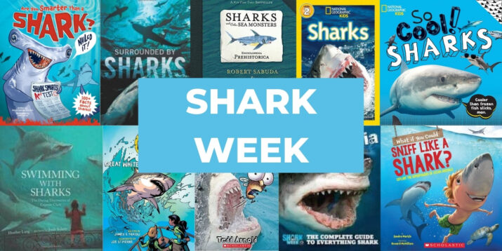 Shark week books for kids