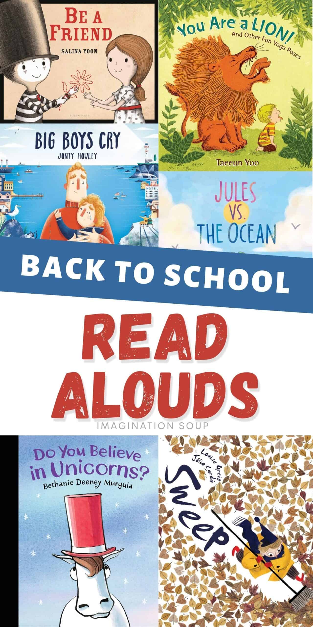 Back to school read alouds for teachers