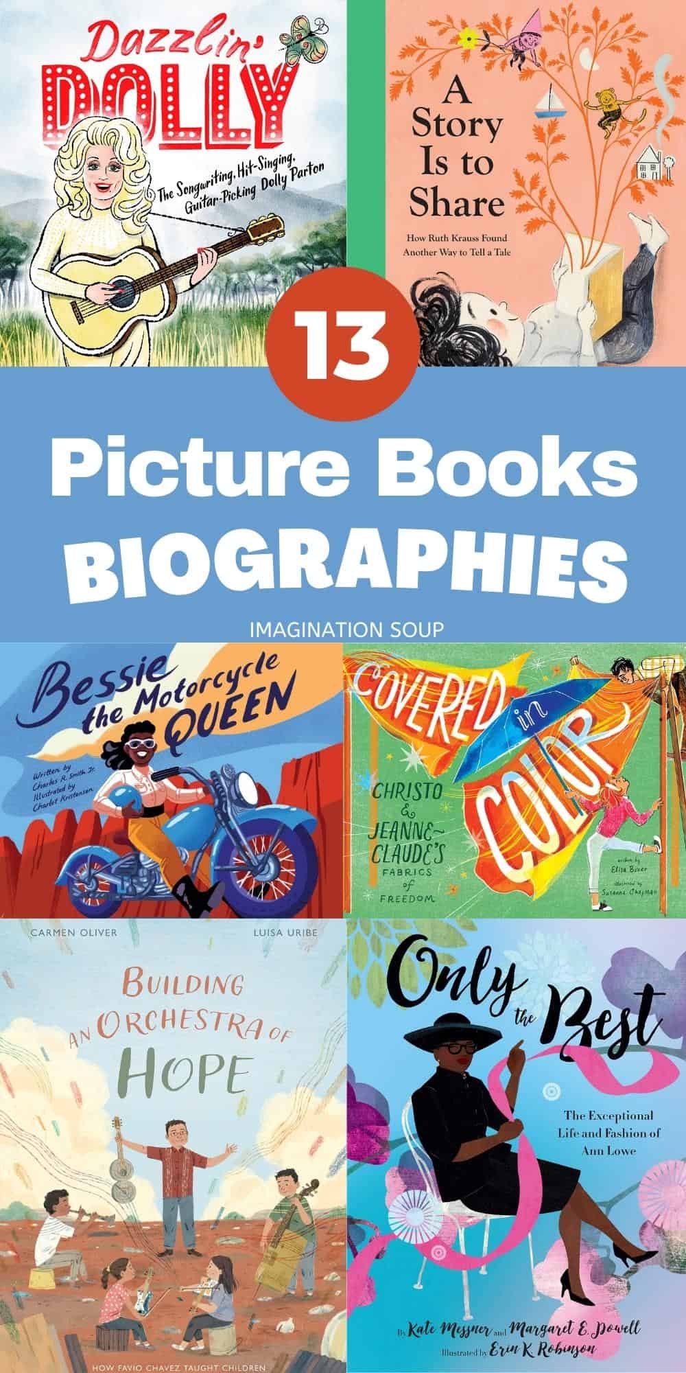 13 new picture book biographies