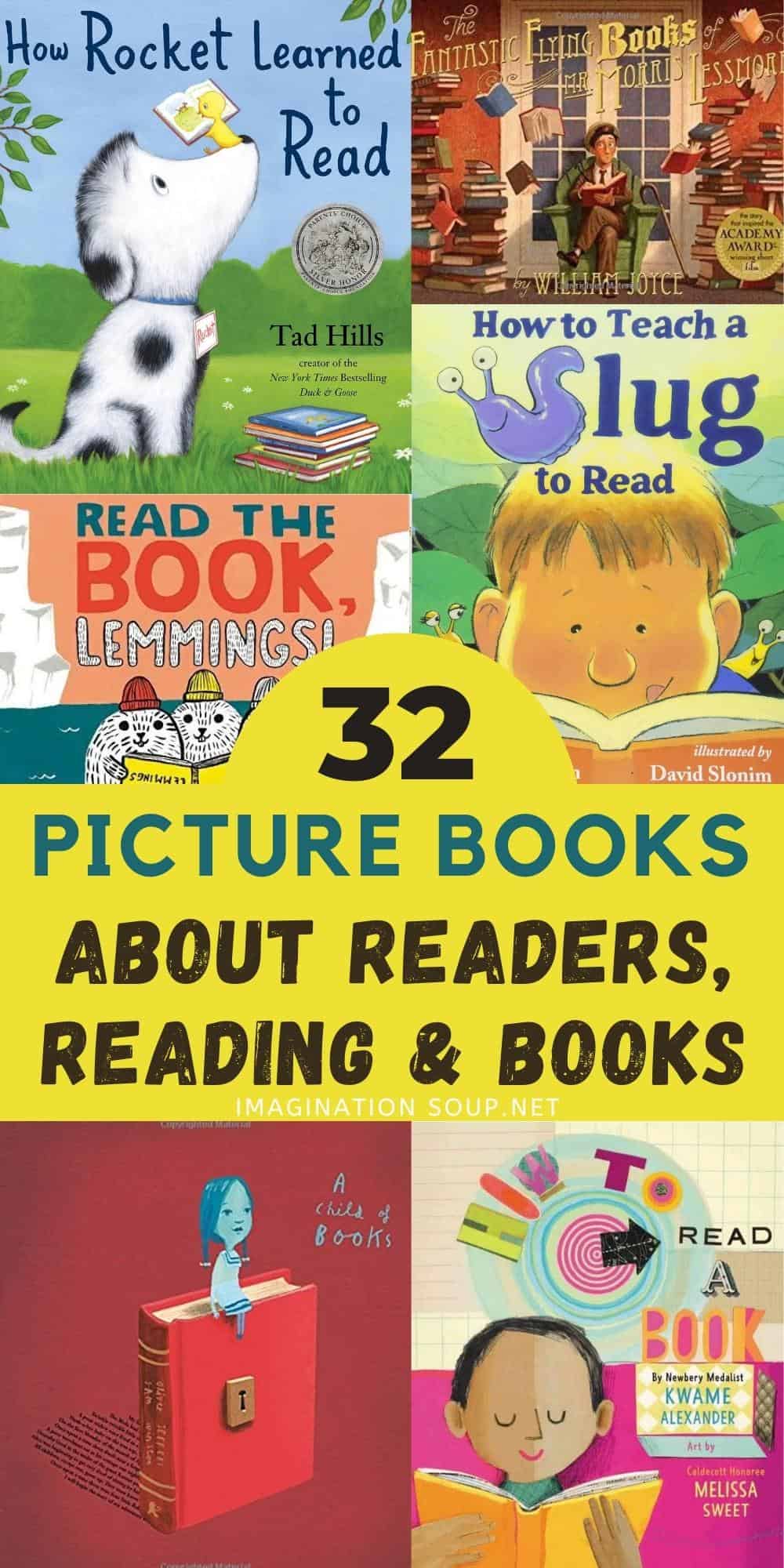 32 Picture Books About Readers, Reading, and Books