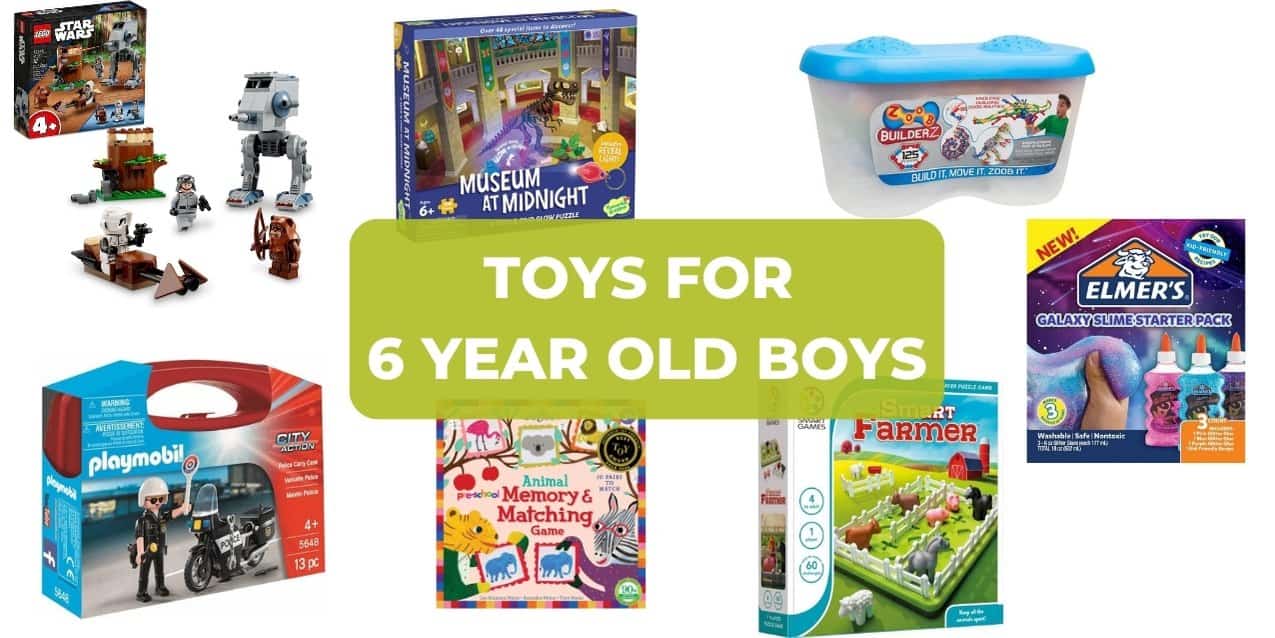The Best Gifts & Toys for 6 Year Old Boys