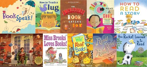 picture books about reading and books