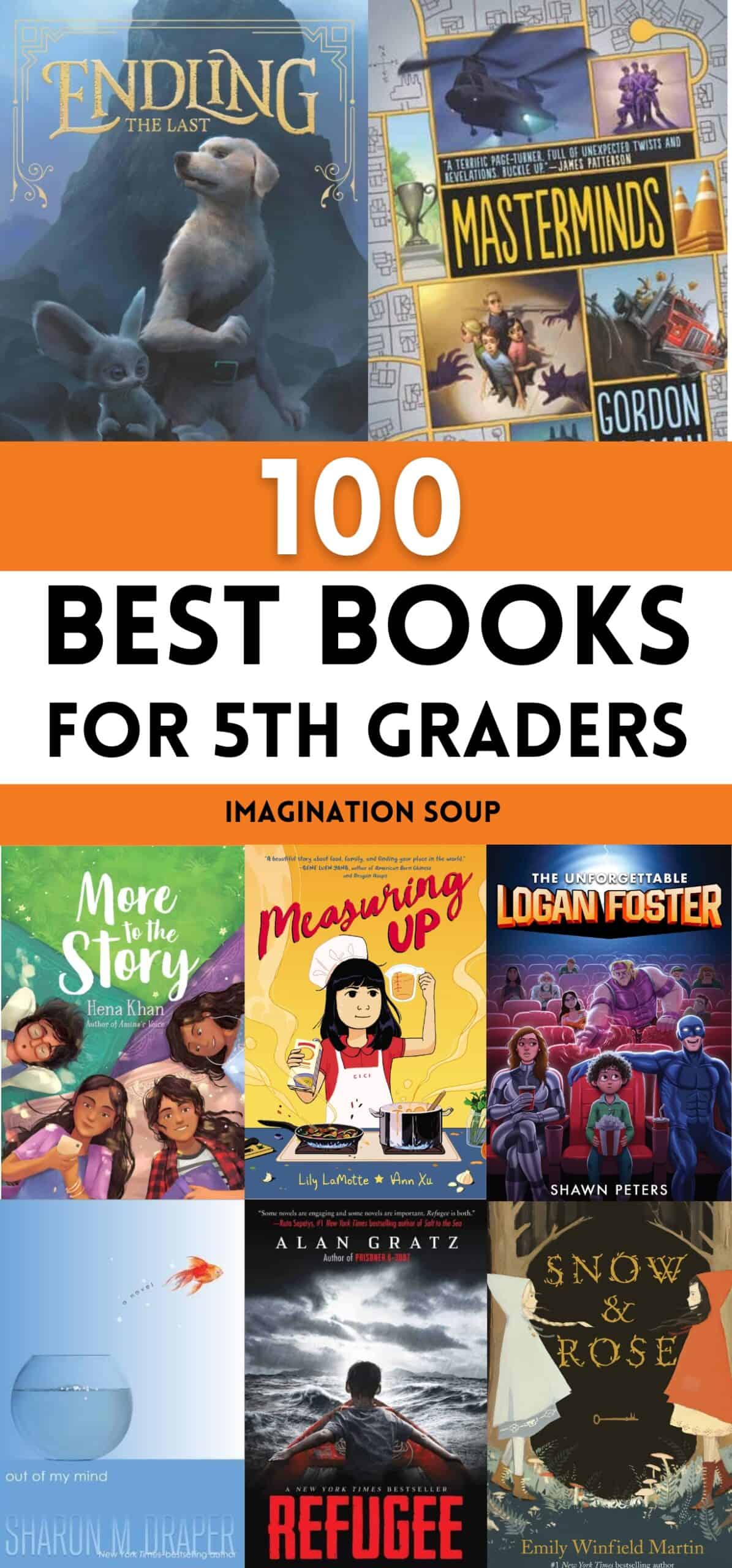 100 BEST BOOKS FOR 5TH GRADERS