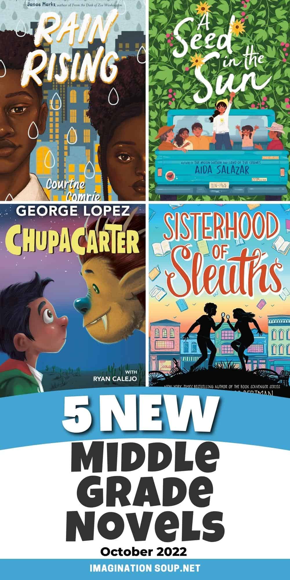 5 new middle grade novels October 2022