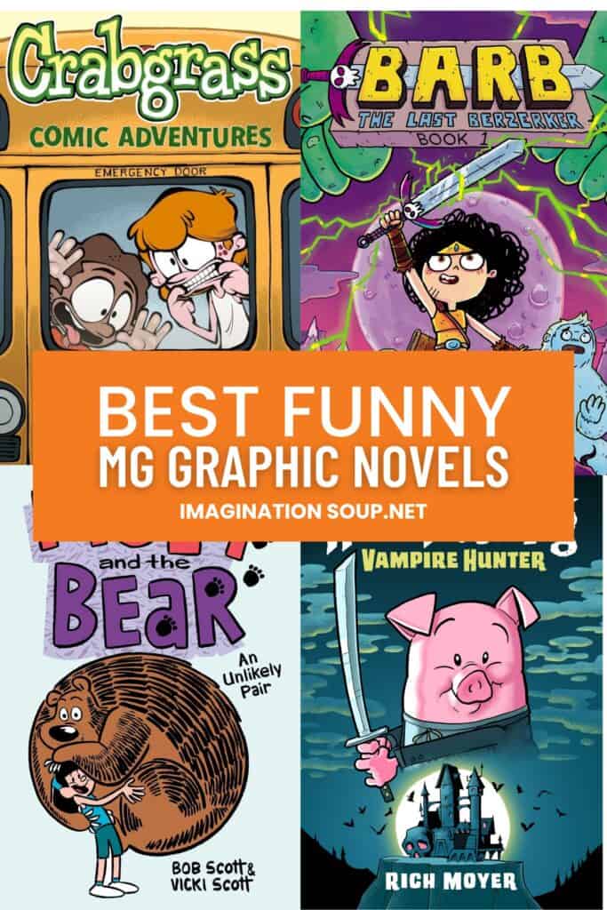 BEST FUNNY MIDDLE GRADE GRAPHIC NOVELS