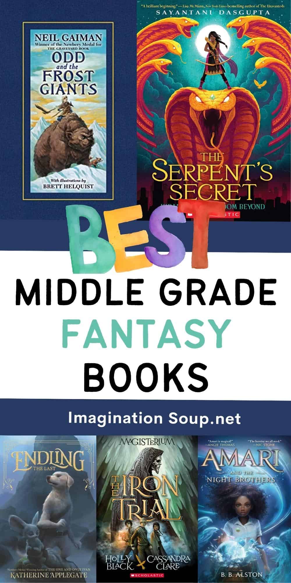 Best Middle Grade Fantasy Books