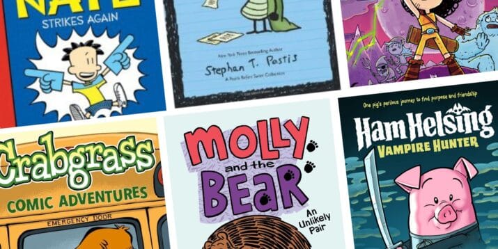 Funny Middle Grade Graphic Novels for Tweens