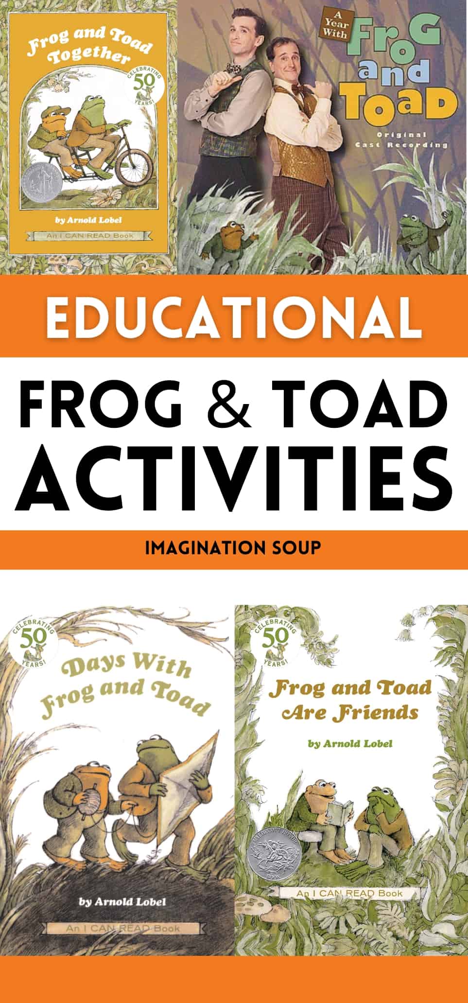 Frog and Toad Books and Learning Activities