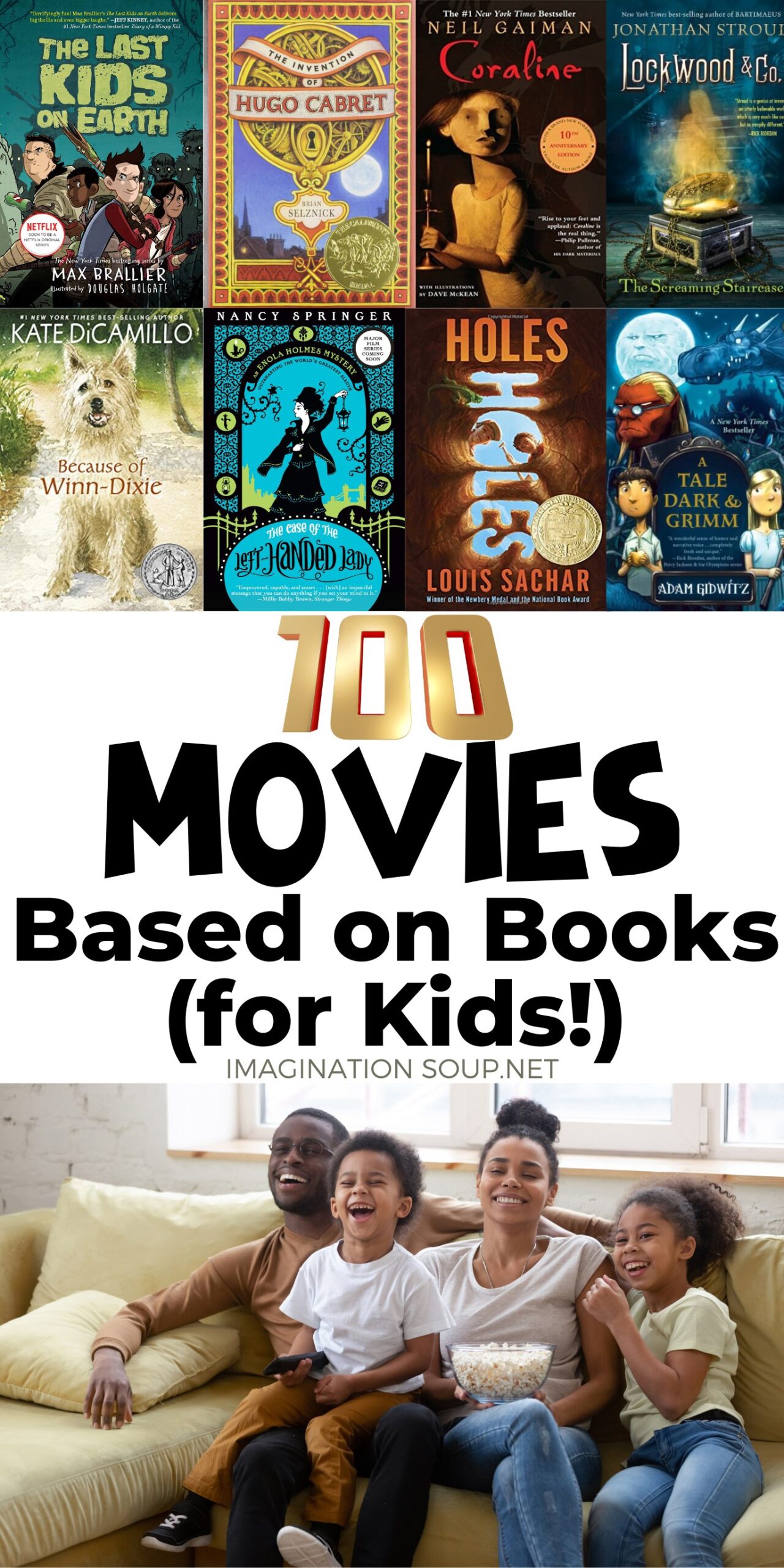 Want some easy motivation to get your kids reading more? Try movies based on books! Read the book first -- or second -- and use the books made into movies to inspire more reading!