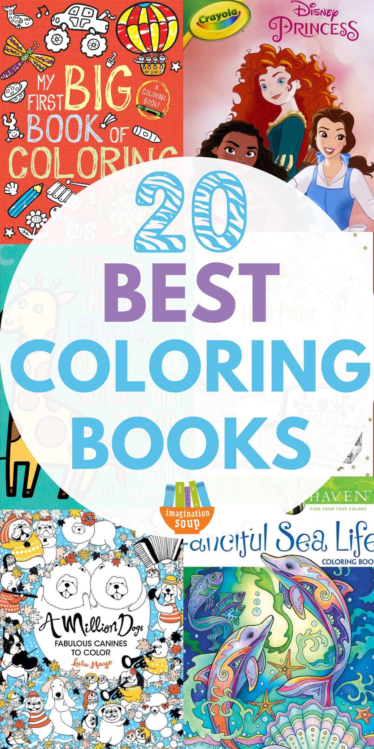 Too much screen time? Kids complaining they're bored? Try some new coloring books as a way to spend your at-home hours in a creative way.

I don't know about you but sometimes my kids just need a new, shiny, never been seen coloring book to get them refocused on art and off their screens.

Plus, coloring books improve concentration, develop motor skills, and calm your mind. Big benefits for children in addition to getting off screens.