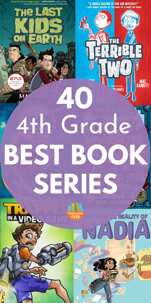 Looking for a good middle grade book series for 4th graders? (Ages 9 - 10) Once you can get kids hooked into a book series, you know that it will keep them reading for a while. Not to mention, they probably will be reading longer hours because the books are just too good to put down. That's why I'm sharing the best books in a series for 4th grade kids.