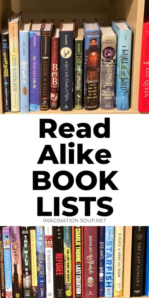 Read alike book lists for kids are books lists that give children readers great reading ideas of books similar to a favorite book or well-loved series. So if you've just finished a favorite book and can't imagine ever enjoying another book as much as that book you love so much -- check out these read-alike book lists for what to read next.