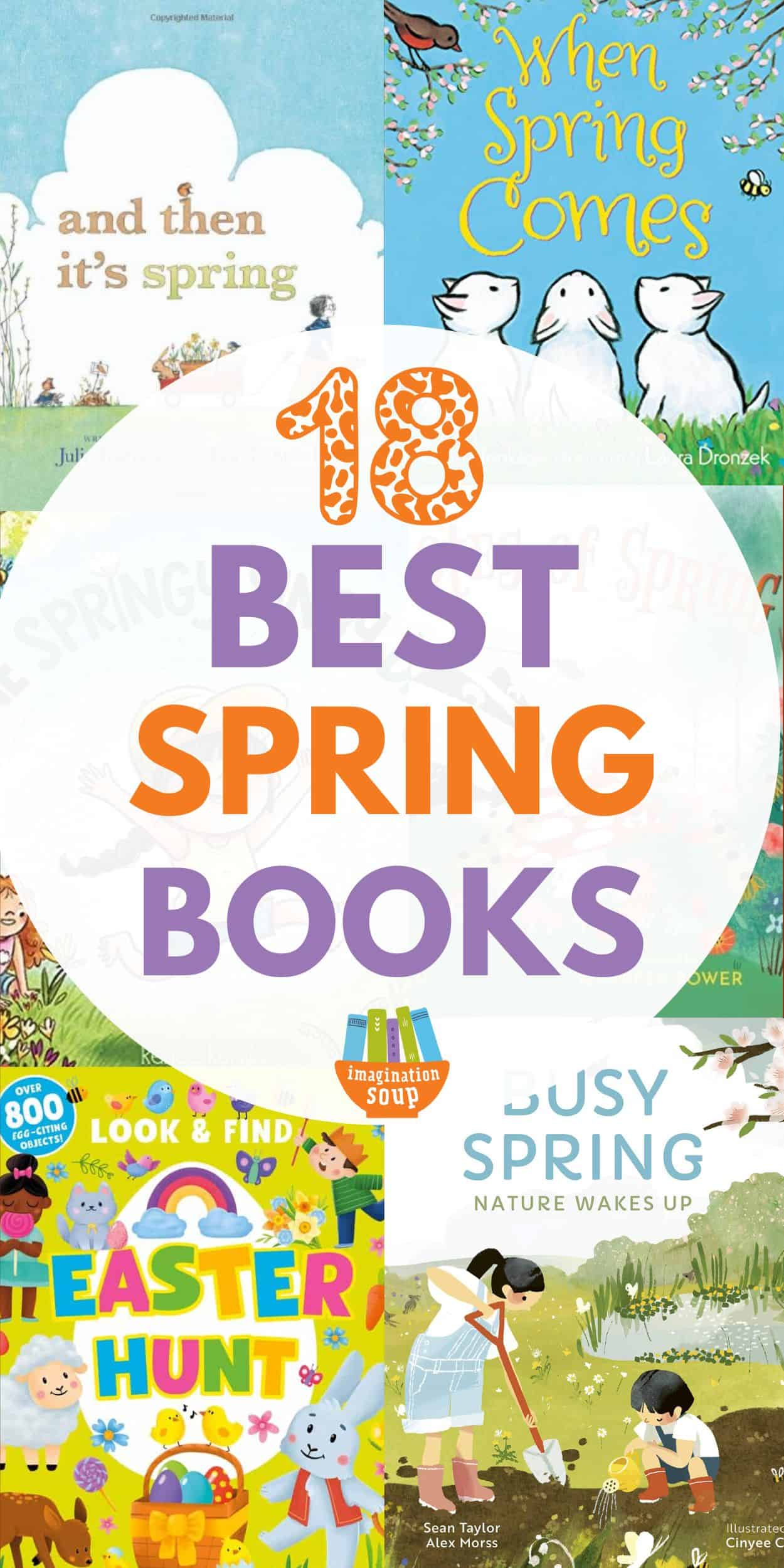 Introduce your children to the wonder of the spring season with good spring read alouds. These favorite children's picture books about spring give young kids important life skills and knowledge. After you read aloud some of these books, then try the fun spring scavenger hunt!