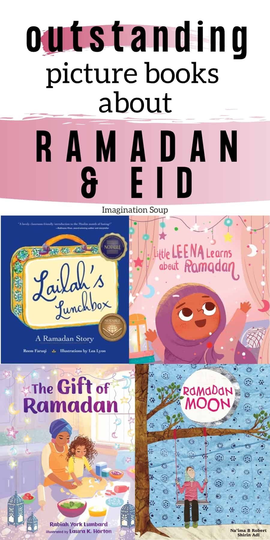 If you want to learn more about these two Islamic holidays, here are some fantastic picture books about the Muslim celebrations of Ramadan and Eid.
