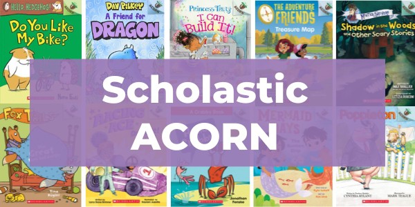 scholastic acorn books books for new readers