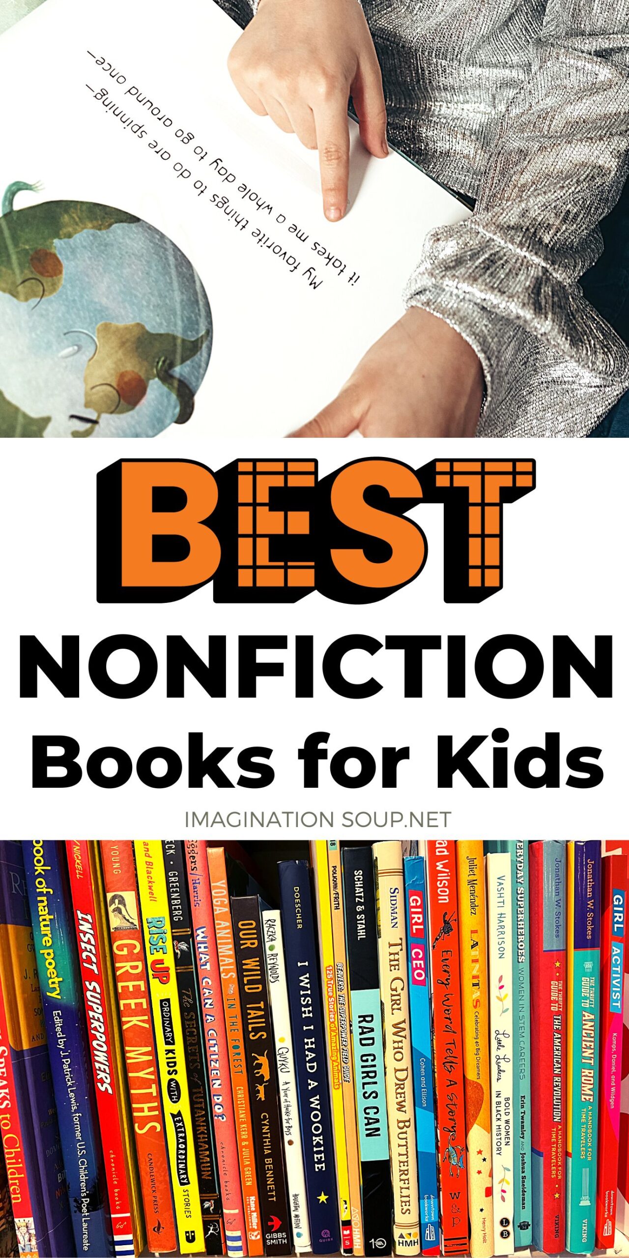 With so many nonfiction books for kids, how do you pick the best ones for your young readers? If you're looking for the best nonfiction books for kids, these lists will give you the best of the informational children's books published with reviews so that you can engage and educate readers.