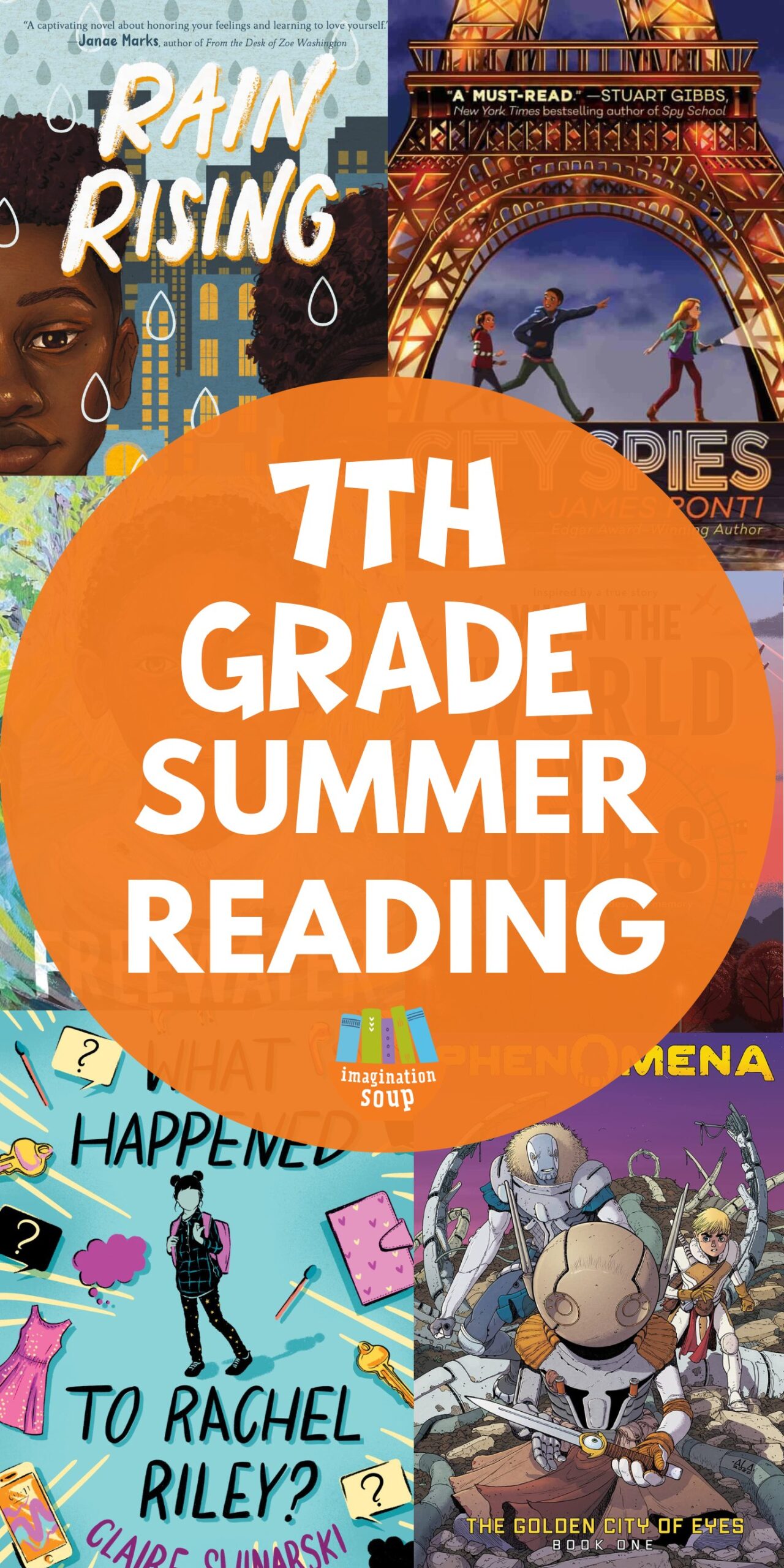 I think the hardest age for summer reading is middle school, don't you? Try these good books for 7th graders for summer reading (age 12 - 13) and see if they entice your middle schoolers to read throughout the dog days of summer.