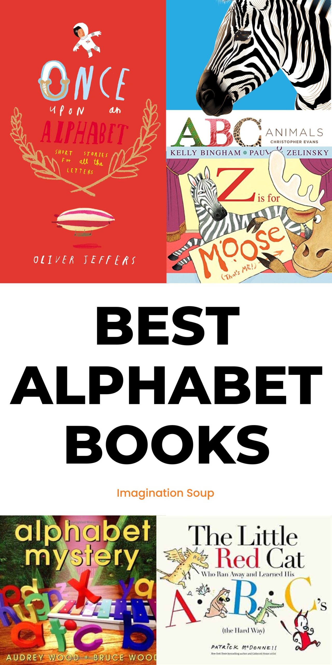 Find the best alphabet picture books for kids that aren't just for babies and toddlers, they are also for preschoolers and early and upper elementary children. In fact, a good alphabet book is great for many ages because it teaches the alphabet and letter sounds and builds vocabulary.